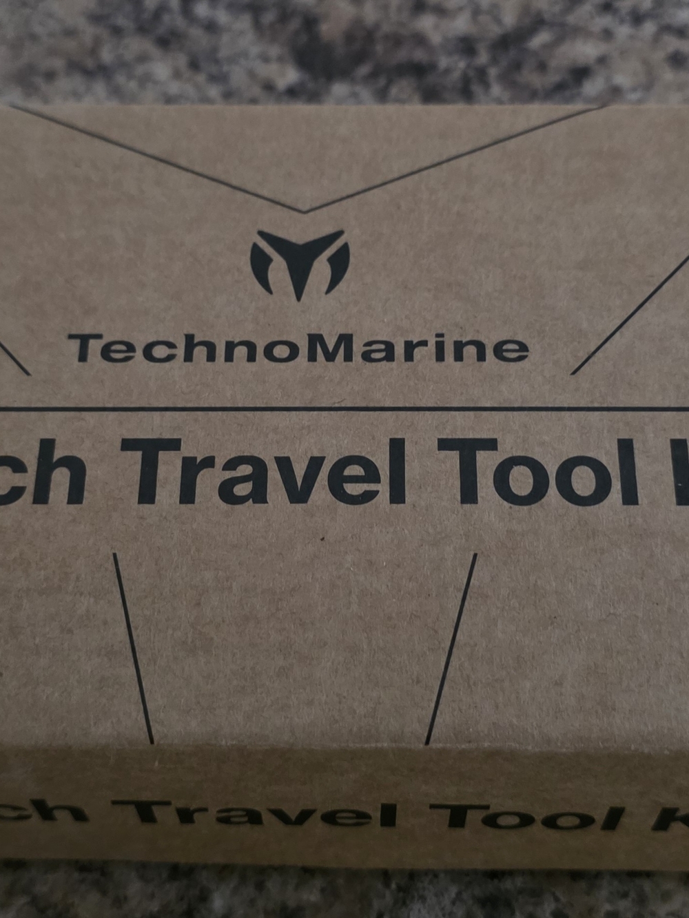 New Technomarine Turquoise Travel Pouch with White Logo